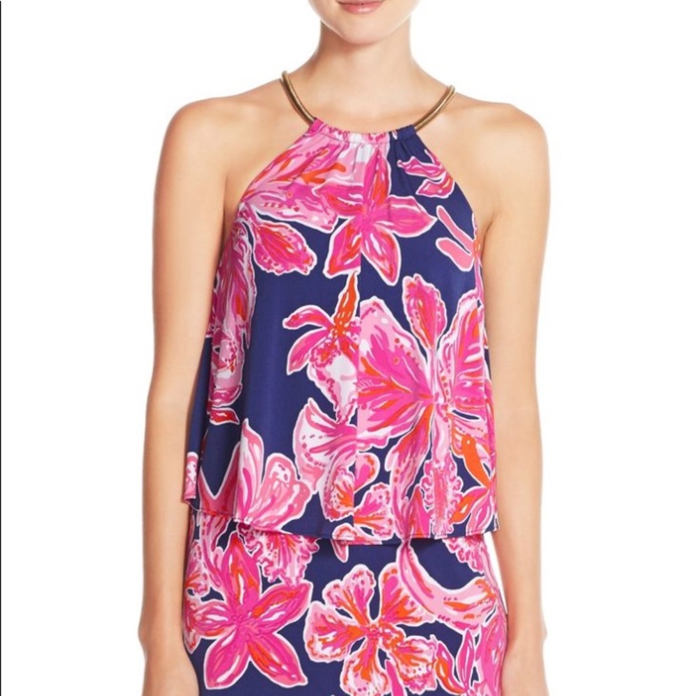 NWT LILLY PULITZER LUCUA DRESS XS RETAIL $228